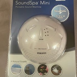 NWT Homedics SoundSpa Mini - portable sound machine